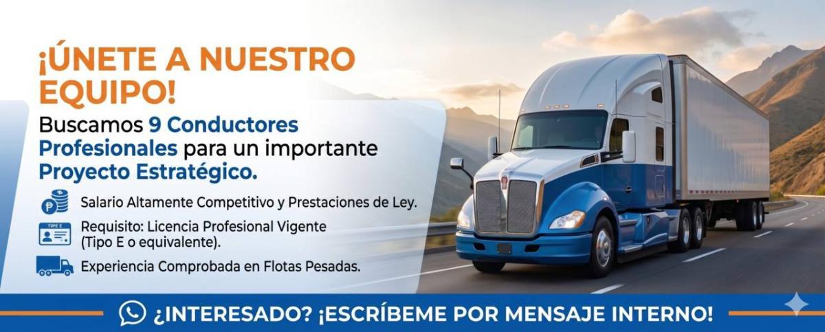 🚨 ¡oportunidad laboral en si logística internacional! buscamos 9 conductores profesionales 🚚 en Guayas